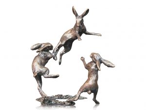 Three Hares Dancing