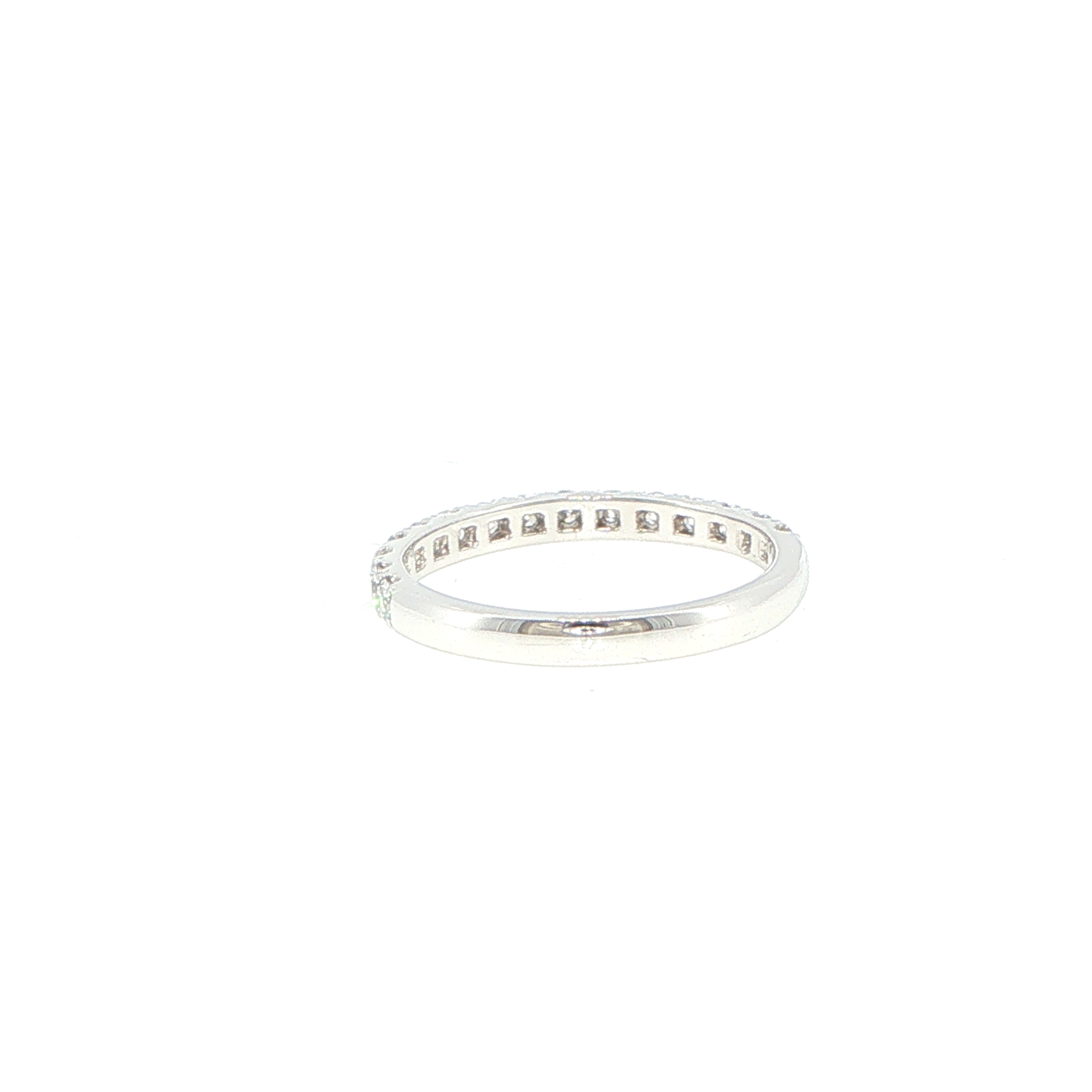 Platinum Claw Set Diamond Eternity Ring - Image 7