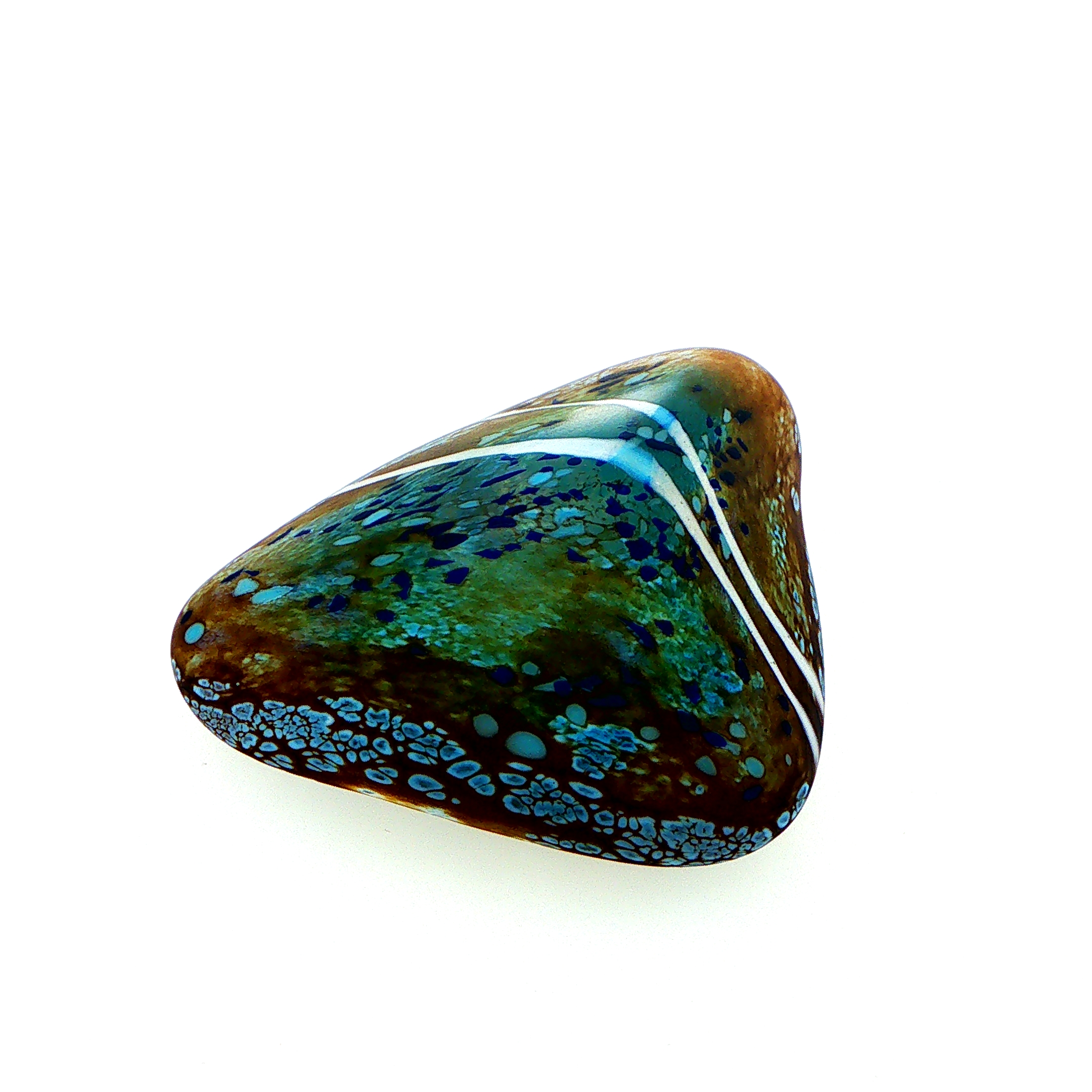 MA-012 Beach Abstract Art Glass Decorative Paperweight Medium - Image 4