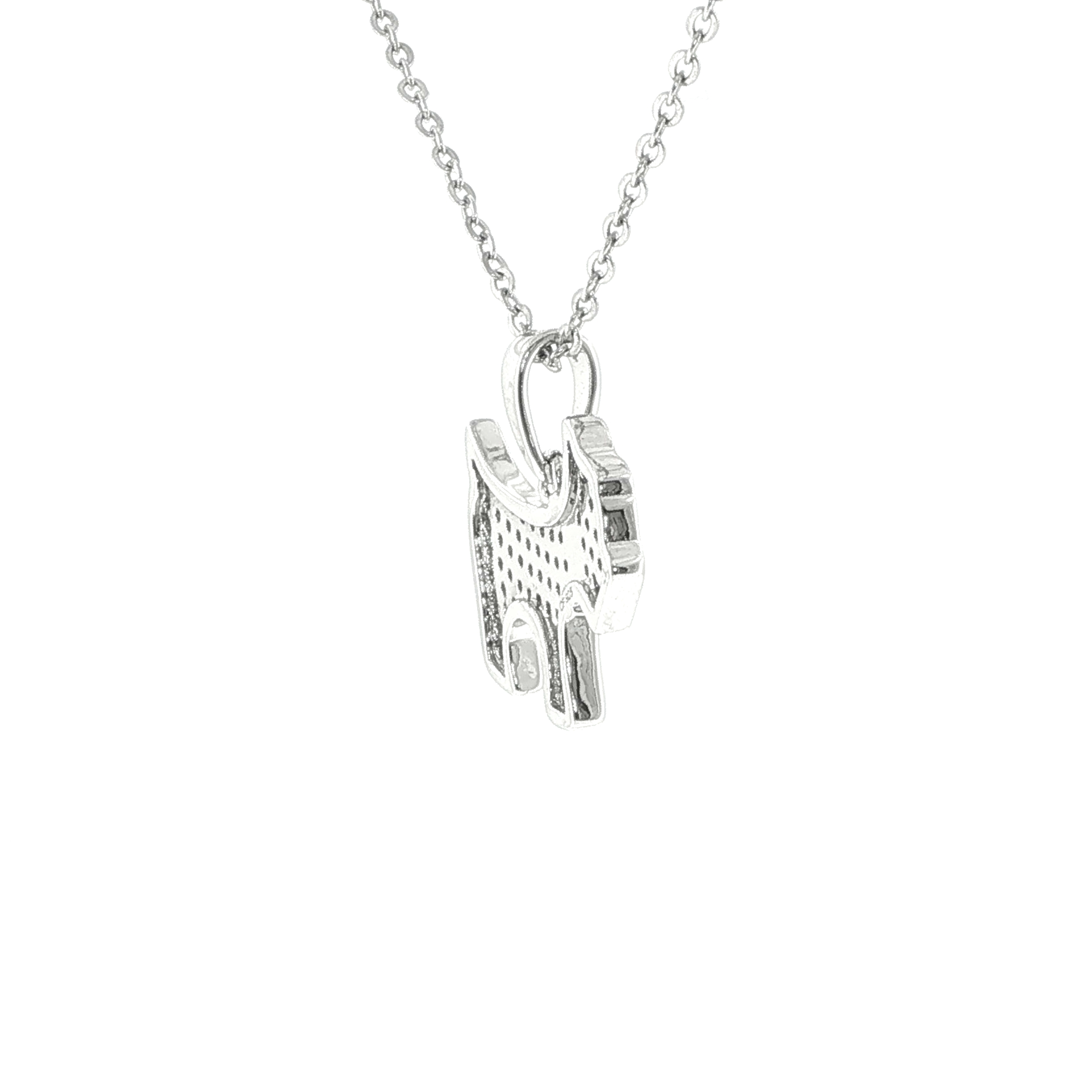 Terrier Charm Necklace in Silver - Image 8